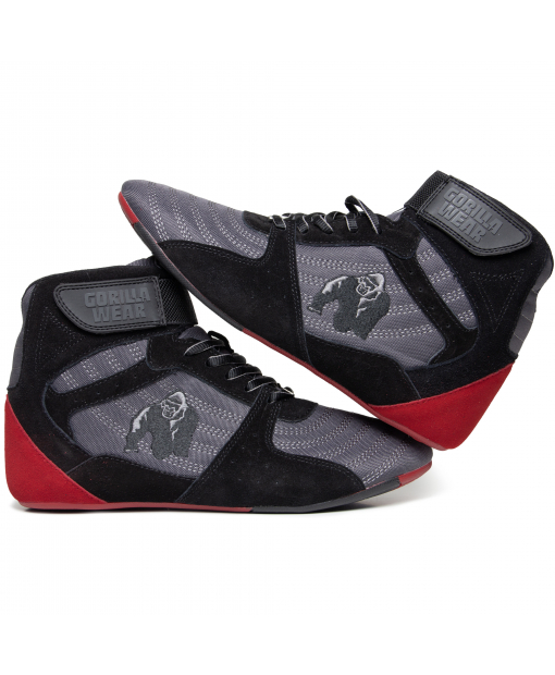 Кроссовки Perry High Tops Pro Gray/Black/Red