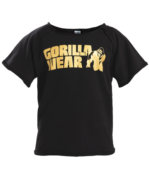 Classic Work Out Top Black/Gold