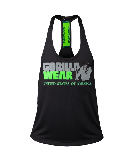 Майка Nashville Tank Top Black/Neon Lime
