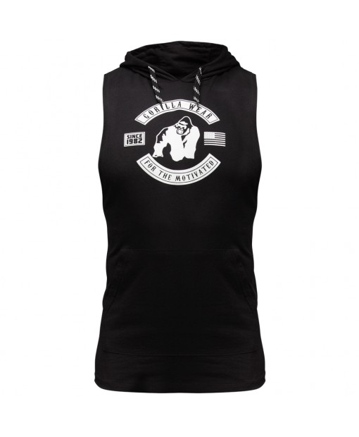 Майка Lawrence Hooded Tank Top Black