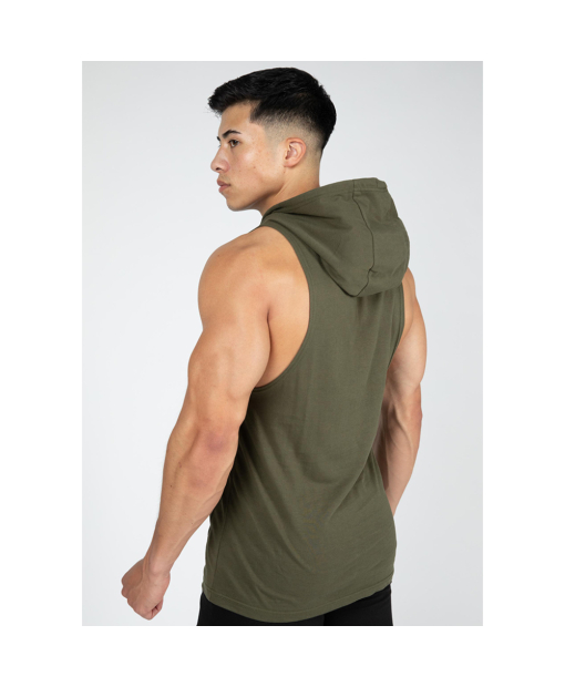 Rogers Hooded Tank Top Army Green