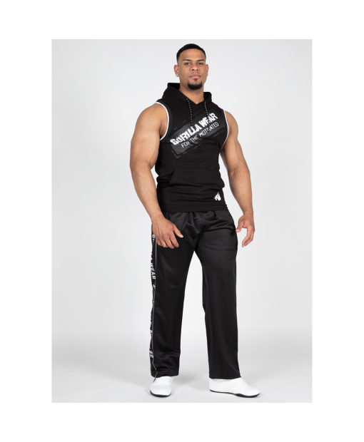 Loretto Hooded Tank Top Black