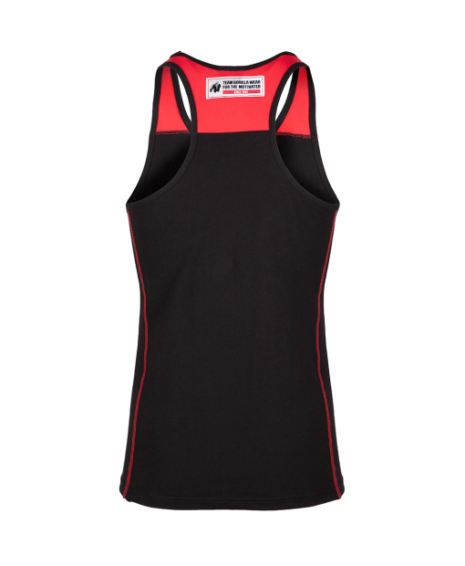Wallace Tank Top - Black/Red