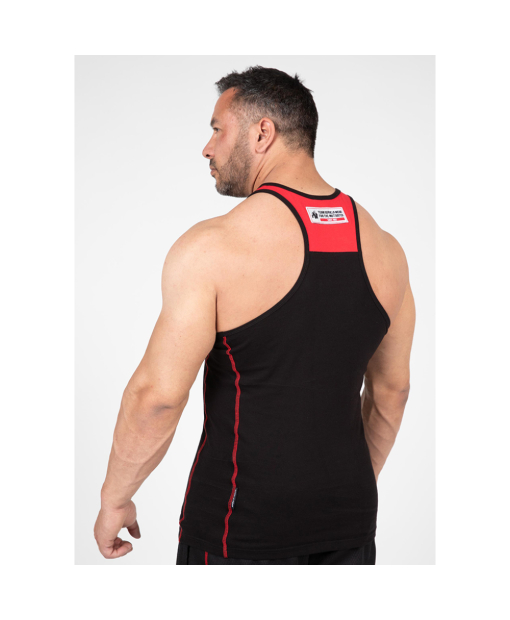 Wallace Tank Top - Black/Red