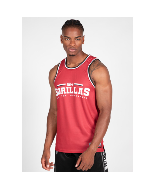 Keene Reversible Tank Top Red/Black