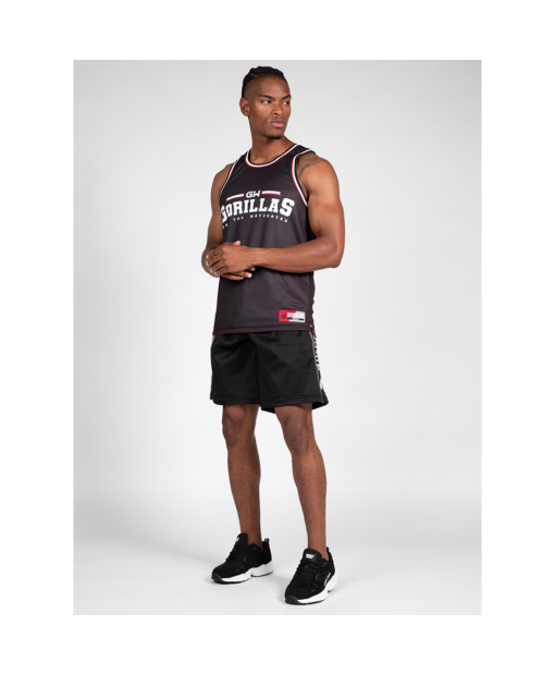 Keene Reversible Tank Top Red/Black