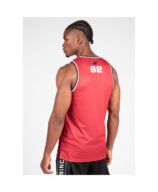 Keene Reversible Tank Top Red/Black