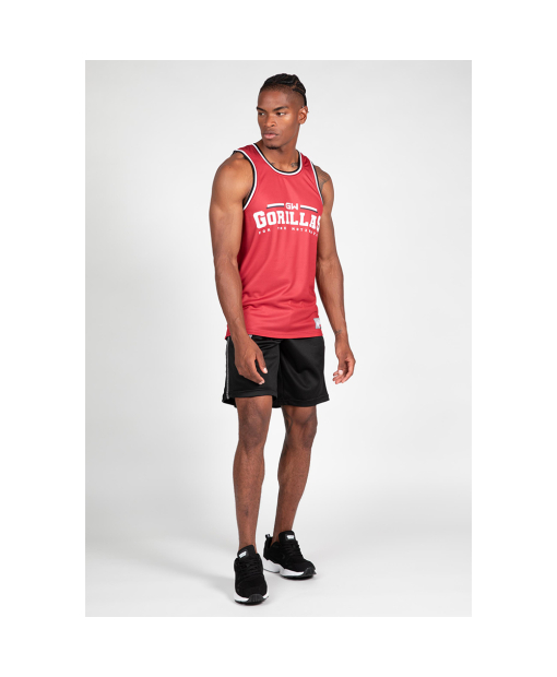 Keene Reversible Tank Top Red/Black