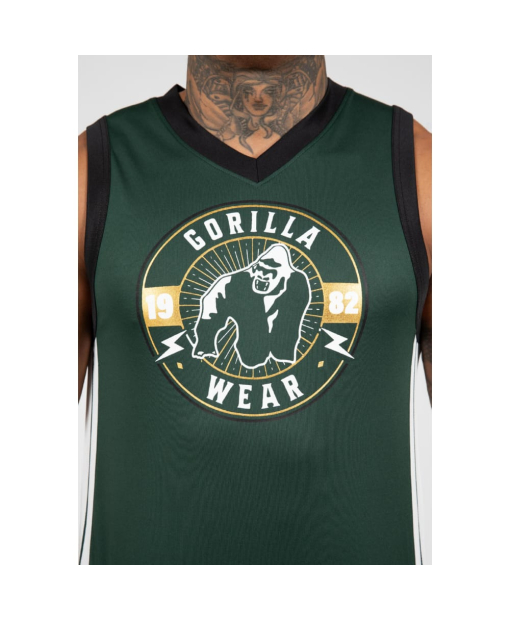 Orlando Jersey Tank Top Green3