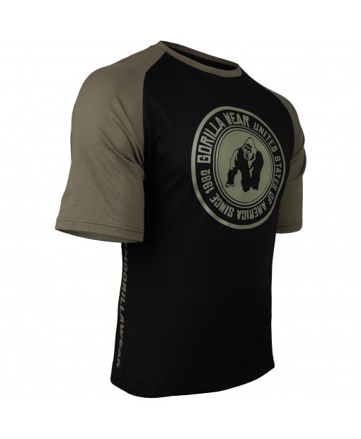 Футболка Texas Black/Army Green