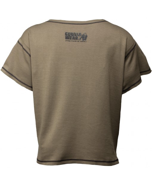 Футболка Sheldon Work Out Top Army Green