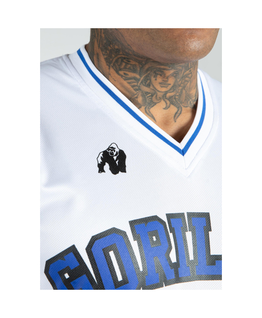 San Mateo T-Shirt  White/Blue