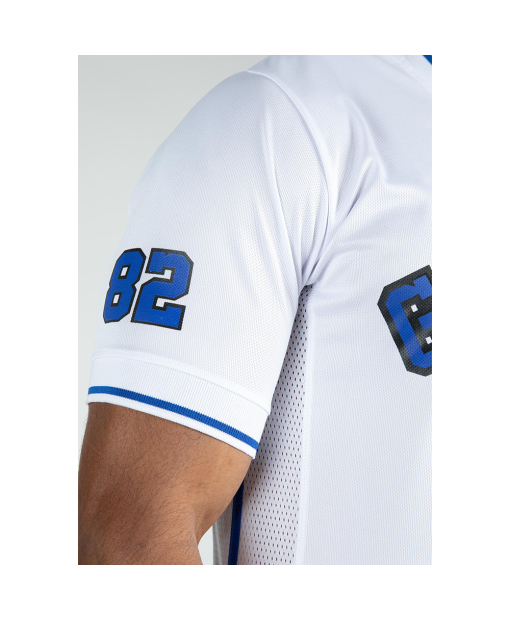 San Mateo T-Shirt  White/Blue