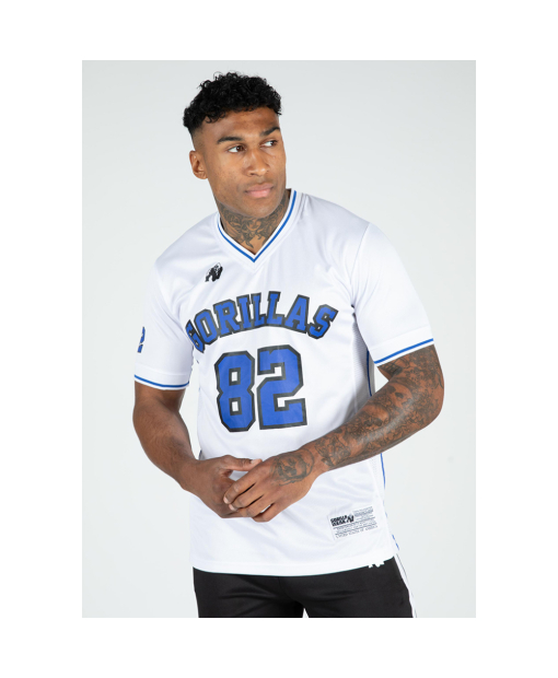 San Mateo T-Shirt  White/Blue