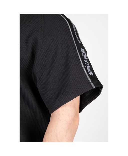 Buffalo Old School Workout Top Black/Gray