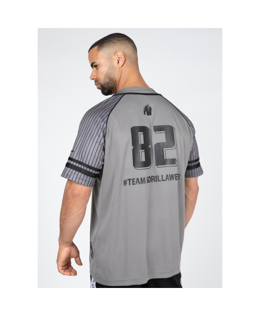 82 Baseball Jersey Gray
