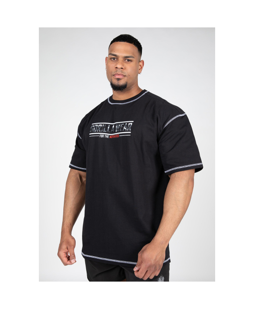 Saginaw Oversized T-Shirt Black