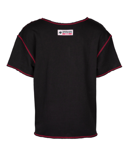 Wallace Workout Top - Black/Red