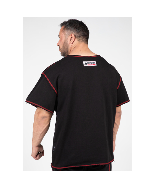 Wallace Workout Top - Black/Red