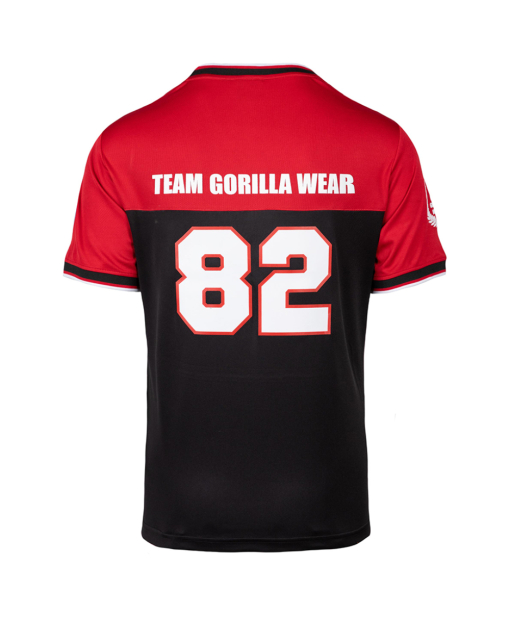 Trenton Football Jersey - Black/Red