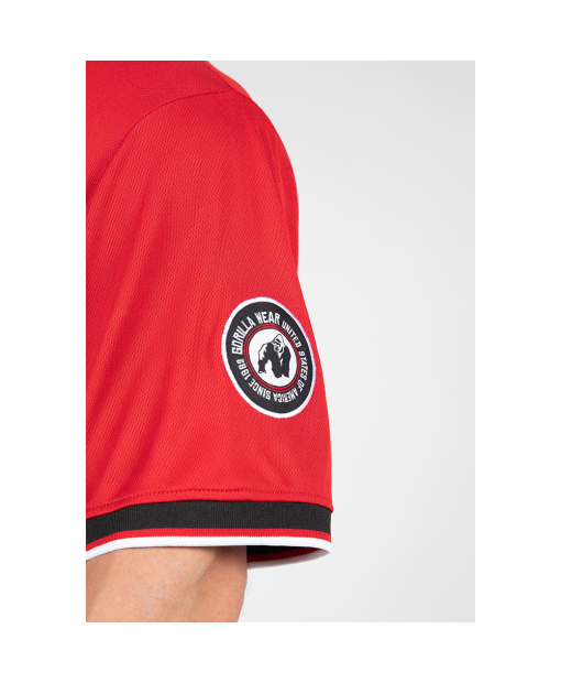 Trenton Football Jersey - Black/Red