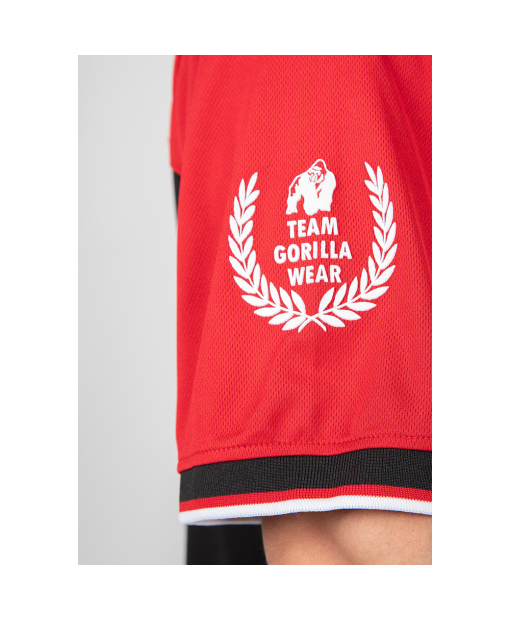Trenton Football Jersey - Black/Red
