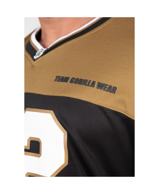 Trenton Football Jersey - Black/Gold