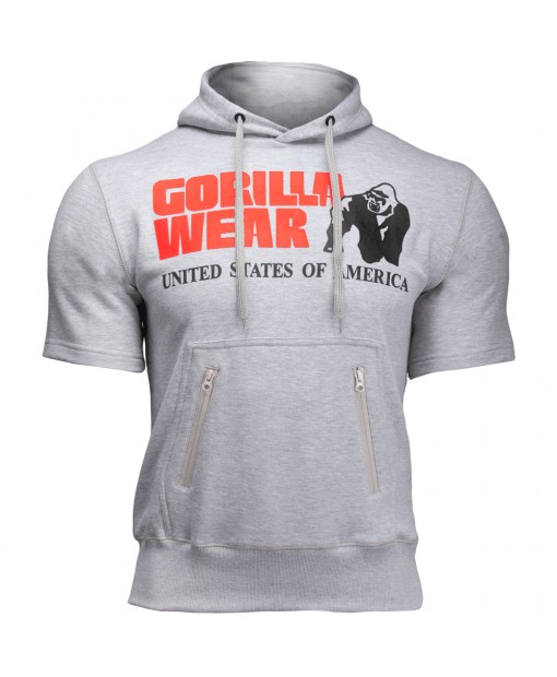 Свитшот Boston Short Sleeve Hoodie Grey