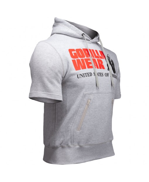 Свитшот Boston Short Sleeve Hoodie Grey
