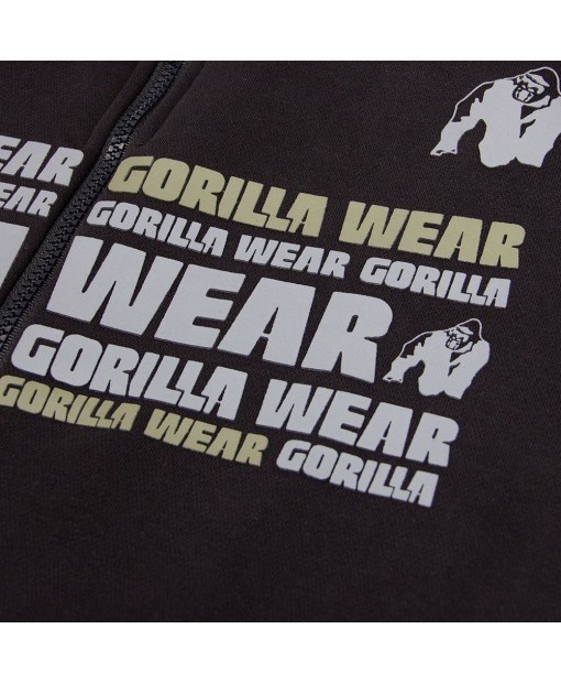 Куртка Bowie Mesh Zipped Hoodie Black3