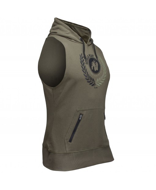 Майка Manti Sleeveless Hoodie - Army Green