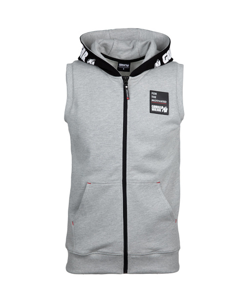 Milwaukee S/L Zipped Hoodie Gray Melange