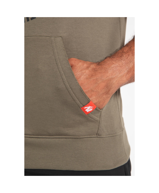 Marshall Sleeveless Hoodie Army Green