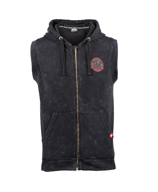 Silverdale Sleeveless Hoodie Black