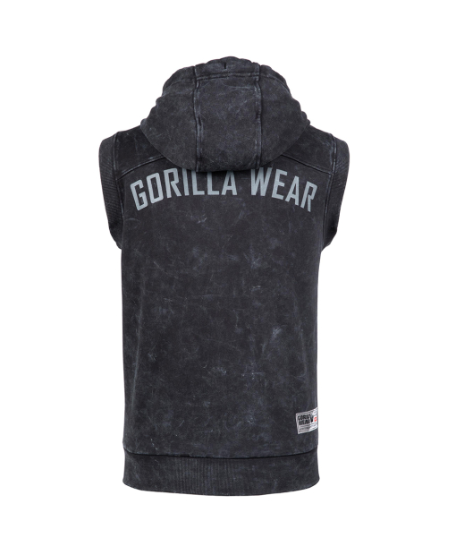 Silverdale Sleeveless Hoodie Black