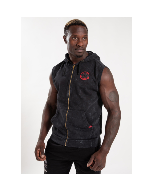 Silverdale Sleeveless Hoodie Black