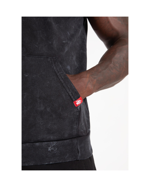 Silverdale Sleeveless Hoodie Black