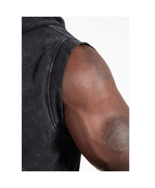 Silverdale Sleeveless Hoodie Black