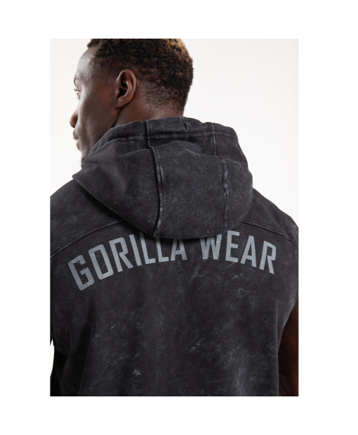 Silverdale Sleeveless Hoodie Black