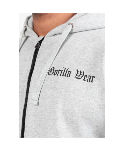 Кофта Utah Zipped Hoodie Light Gray8