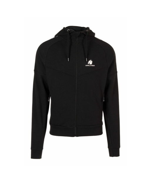 Кофта Harvey Hooded Track Jacket Black3
