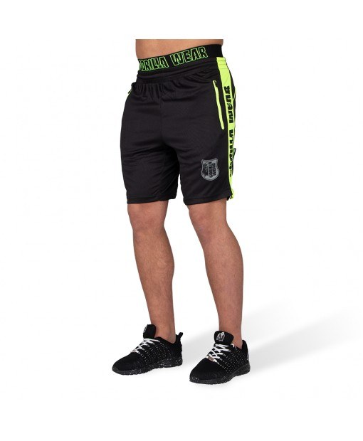 Шорты Shelby Shorts Black/Neon Lime
