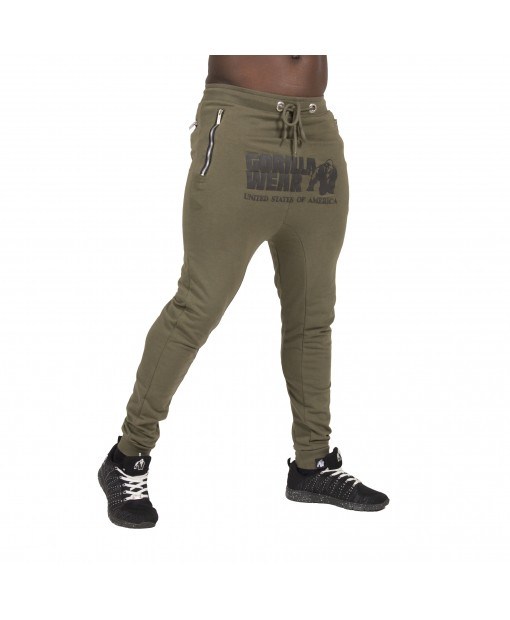 Брюки Alabama Drop Crotch Army Green