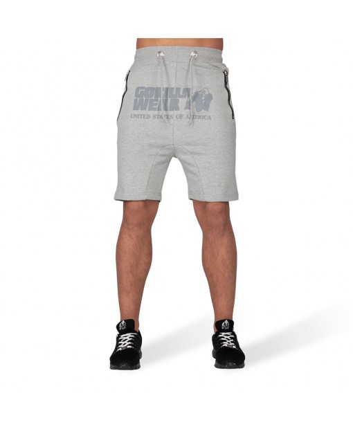 Шорты Alabama Drop Crotch Shorts Gray