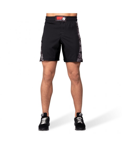 Шорты Kensington MMA Fightshorts - Black/Gray Camo