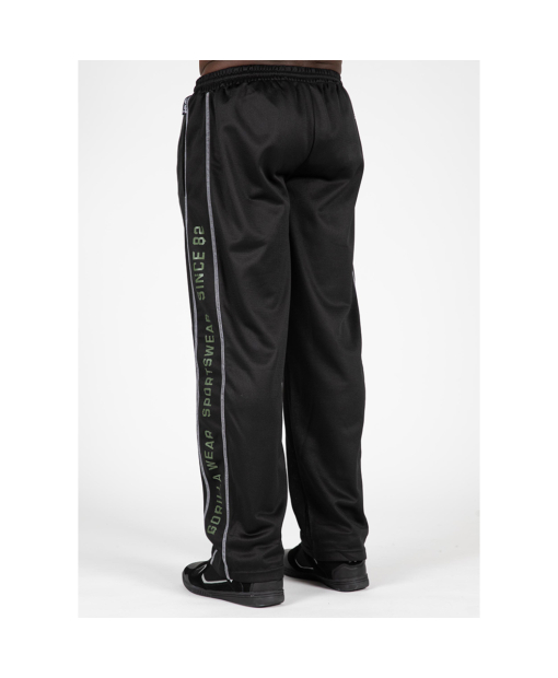 Functional Mesh Pants - Black/Green