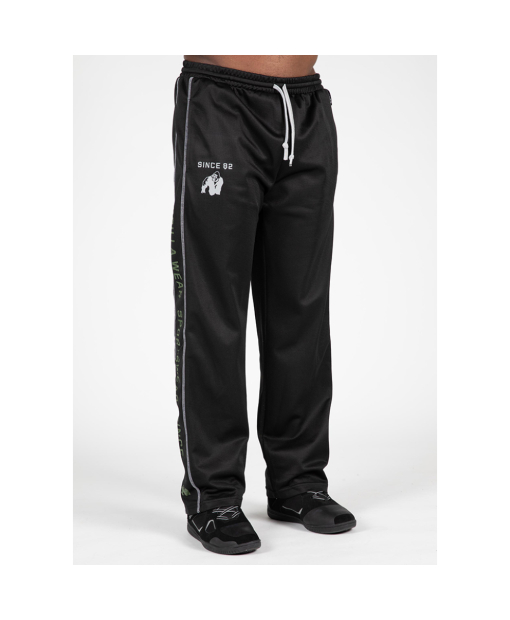 Functional Mesh Pants - Black/Green