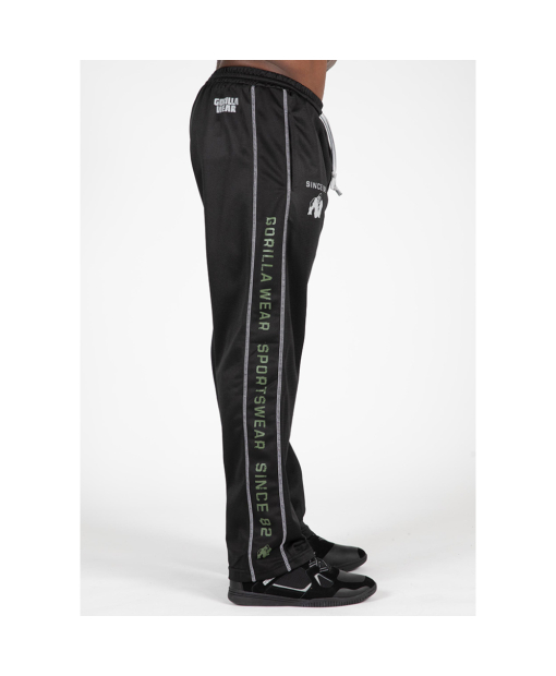 Functional Mesh Pants - Black/Green