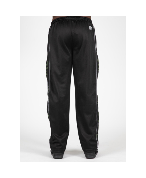 Functional Mesh Pants - Black/Green