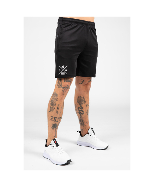 Vernon Track Shorts - Black